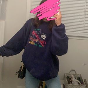 vintage New York Broadway navy sweatshirt